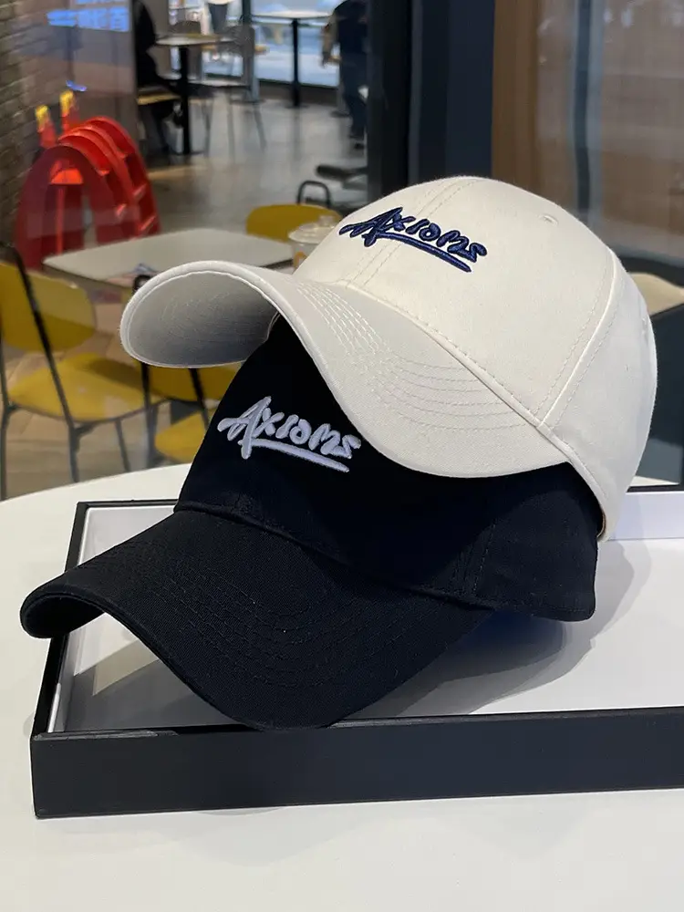 2025 Letter Embroidered Baseball Cap Women Men Navy Blue — feature 8