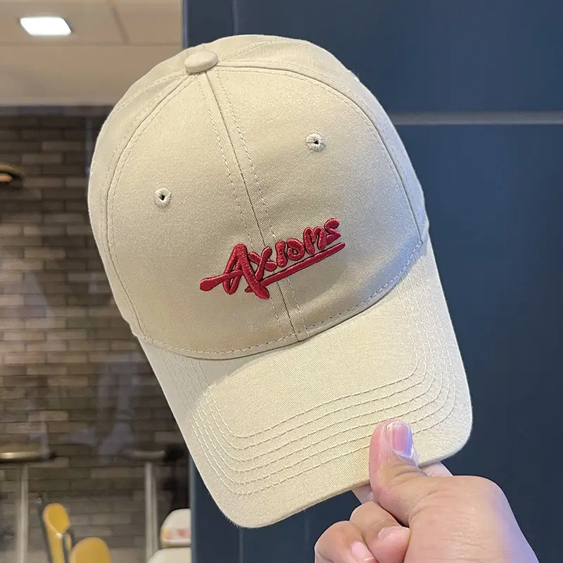 2025 Letter Embroidered Baseball Cap Women Men Navy Blue - Image 3