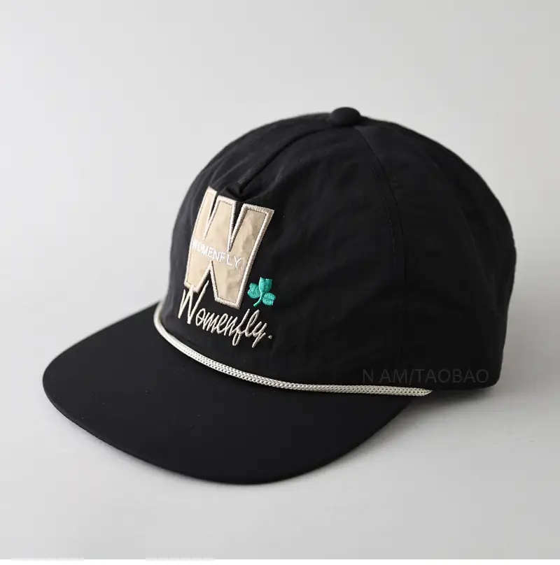 Women's Grey Embroidered Baseball Cap - Image 4