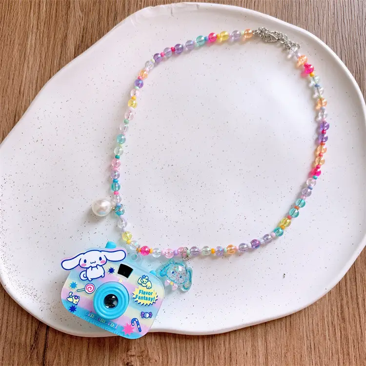 Cute Cartoon Beaded Necklace for Girls Birthday Gift — feature 14