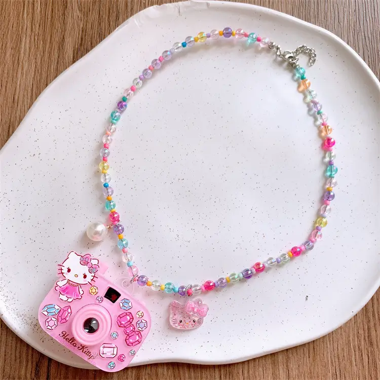 Cute Cartoon Beaded Necklace for Girls Birthday Gift — feature 16