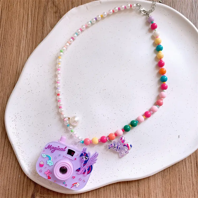 Cute Cartoon Beaded Necklace for Girls Birthday Gift — feature 18