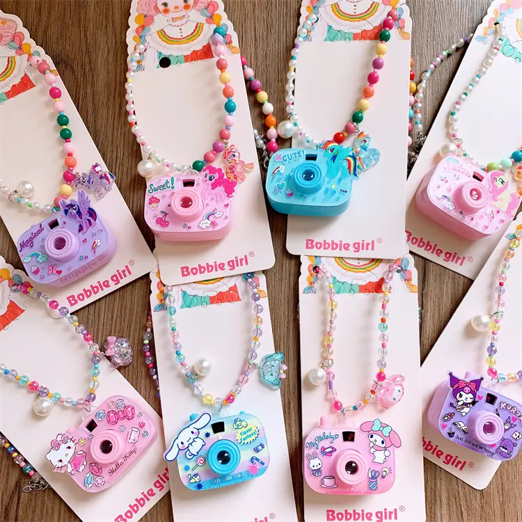 Cute Cartoon Beaded Necklace for Girls Birthday Gift — feature 2