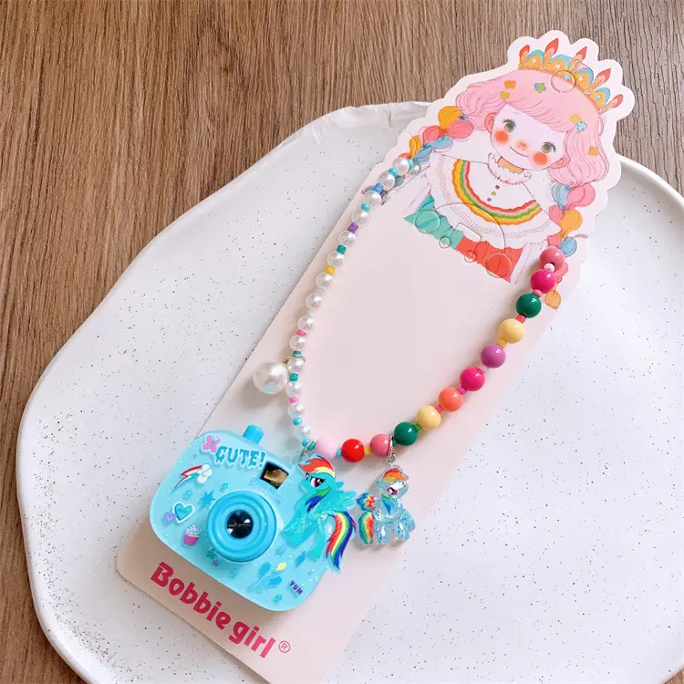 Cute Cartoon Beaded Necklace for Girls Birthday Gift — feature 10