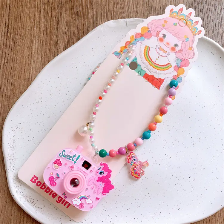 Cute Cartoon Beaded Necklace for Girls Birthday Gift — feature 11