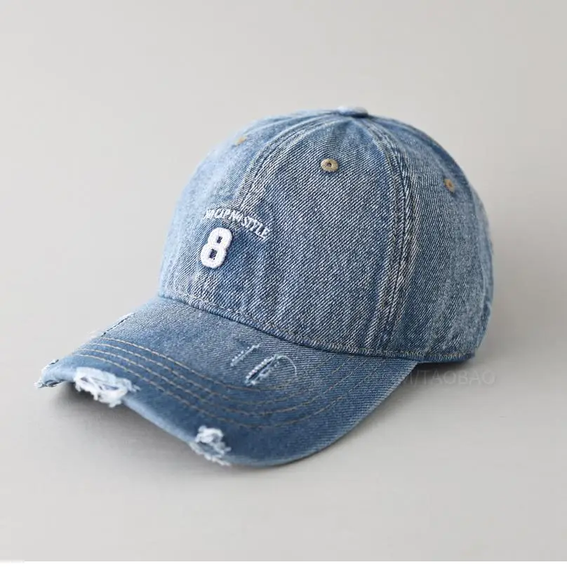 Black Digital Embroidered Baseball Cap for Men Women - Image 9