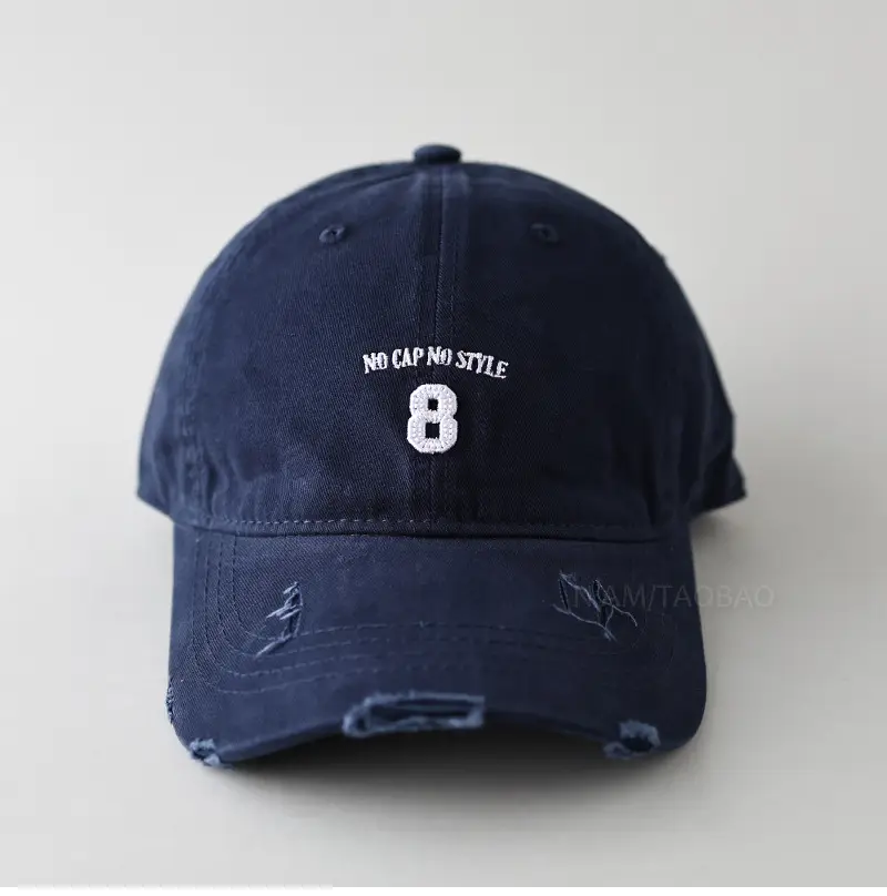 Black Digital Embroidered Baseball Cap for Men Women — feature 10