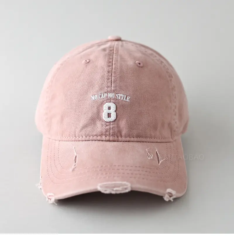 Black Digital Embroidered Baseball Cap for Men Women — feature 14