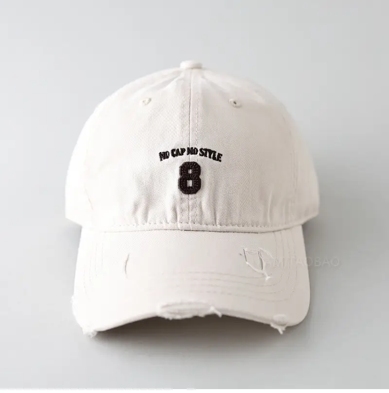 Black Digital Embroidered Baseball Cap for Men Women — feature 9
