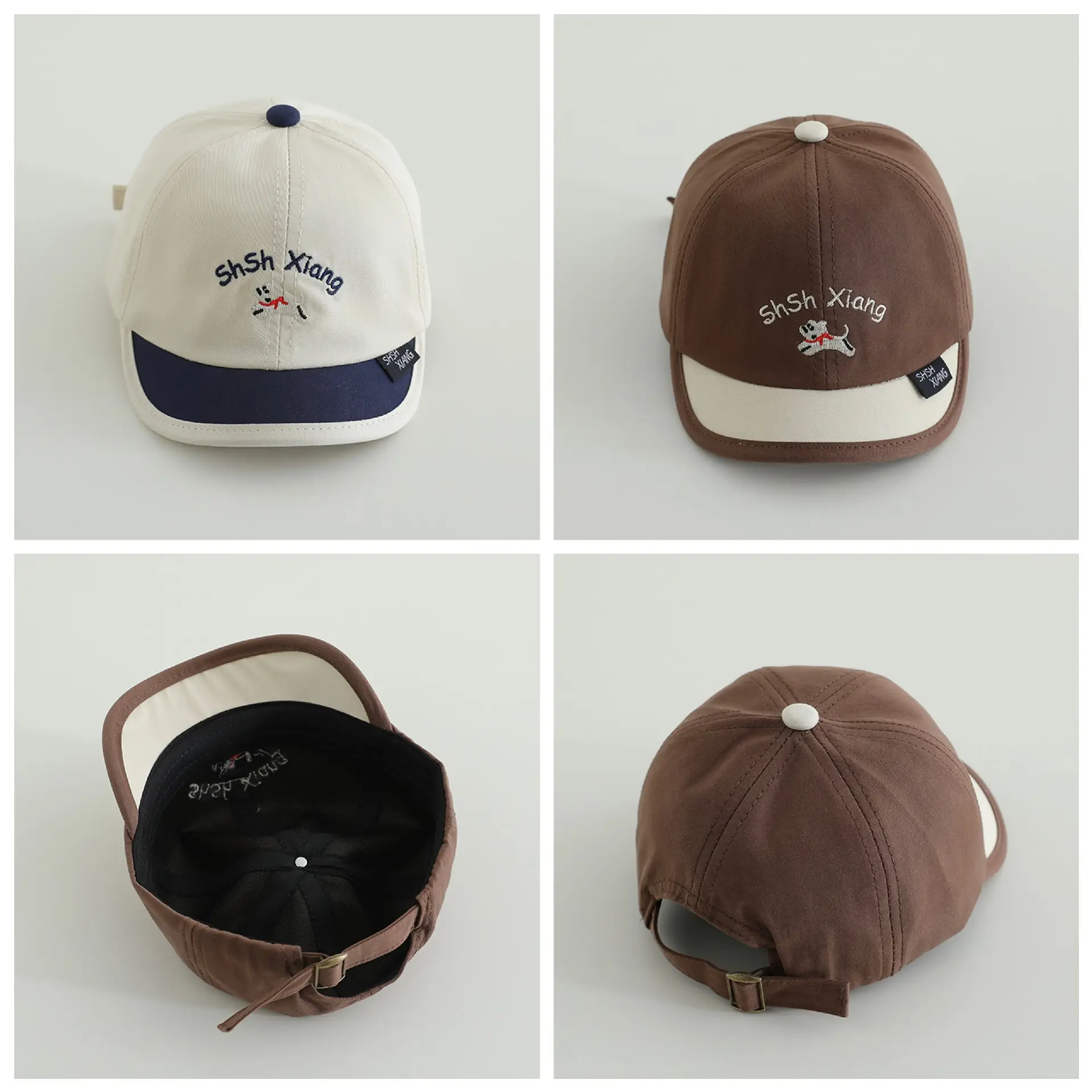 Baby Hats Spring Autumn Cartoon Short Brim Cap - Image 9