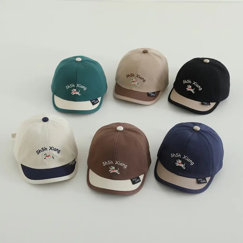 Baby Hats Spring Autumn Cartoon Short Brim Cap — feature 3