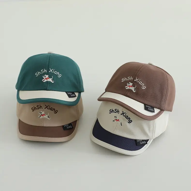 Baby Hats Spring Autumn Cartoon Short Brim Cap — feature 4