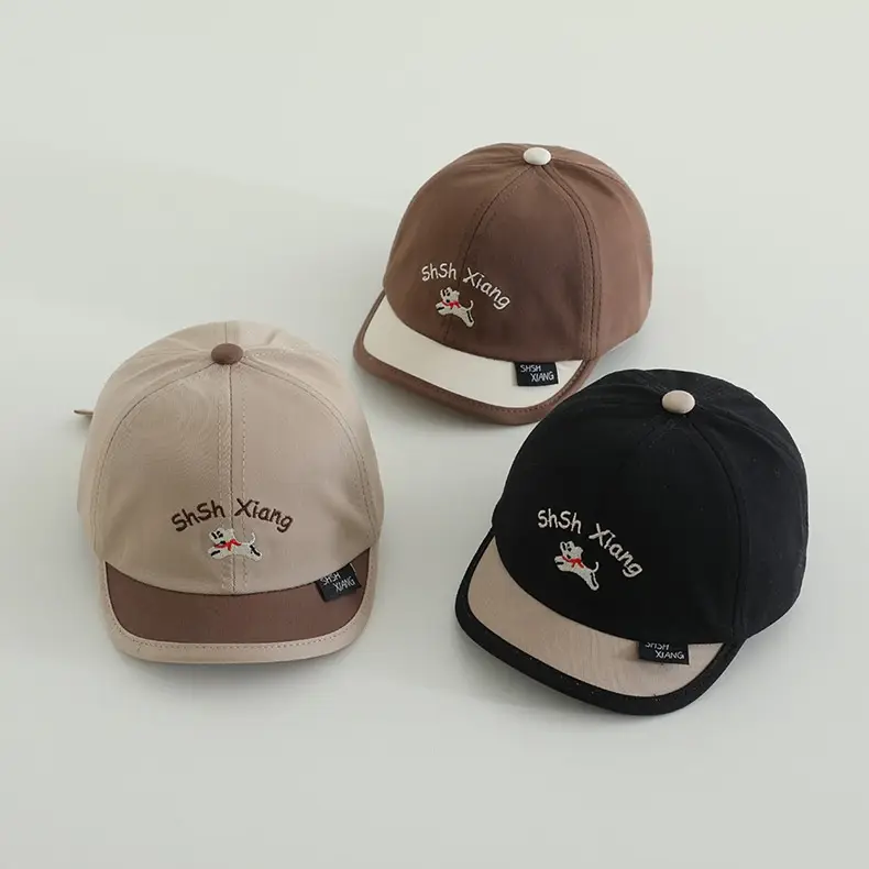 Baby Hats Spring Autumn Cartoon Short Brim Cap — feature 5