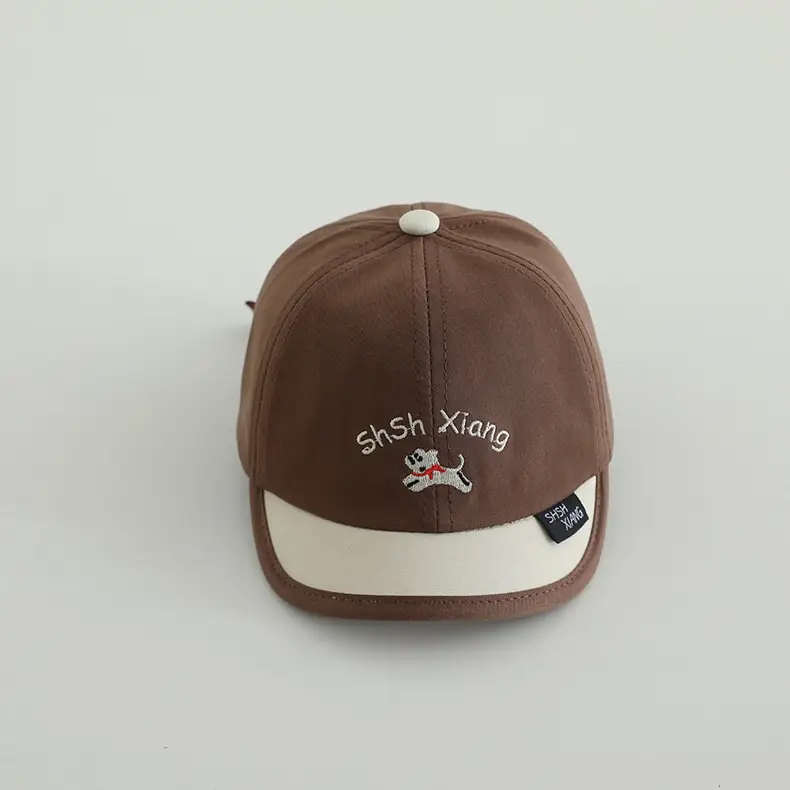 Baby Hats Spring Autumn Cartoon Short Brim Cap - Image 4