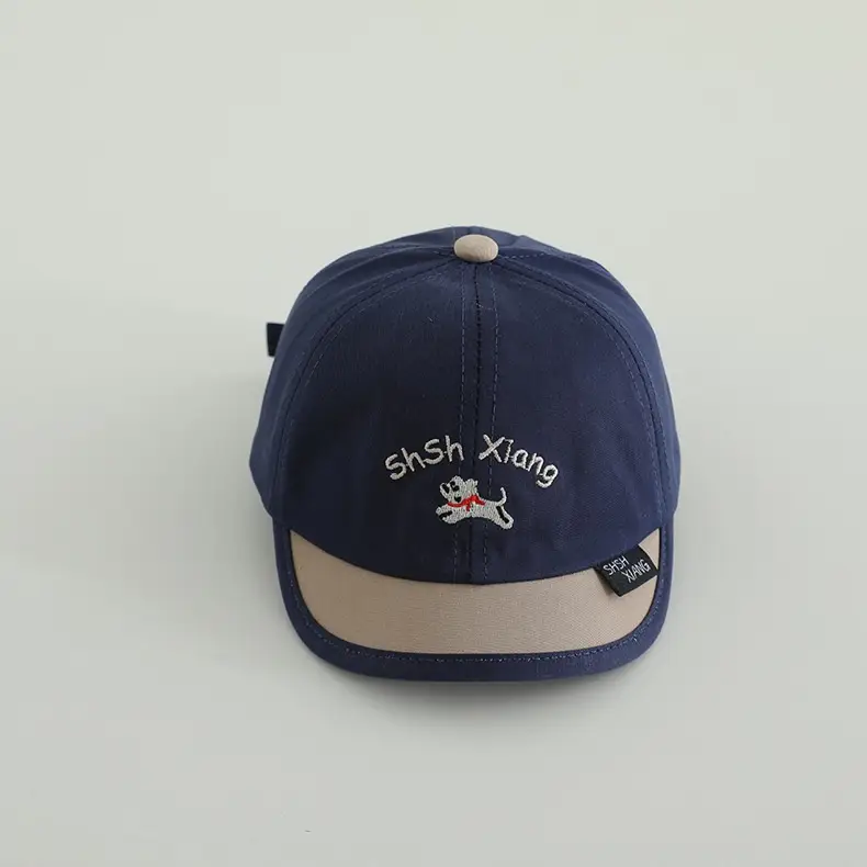 Baby Hats Spring Autumn Cartoon Short Brim Cap - Image 5