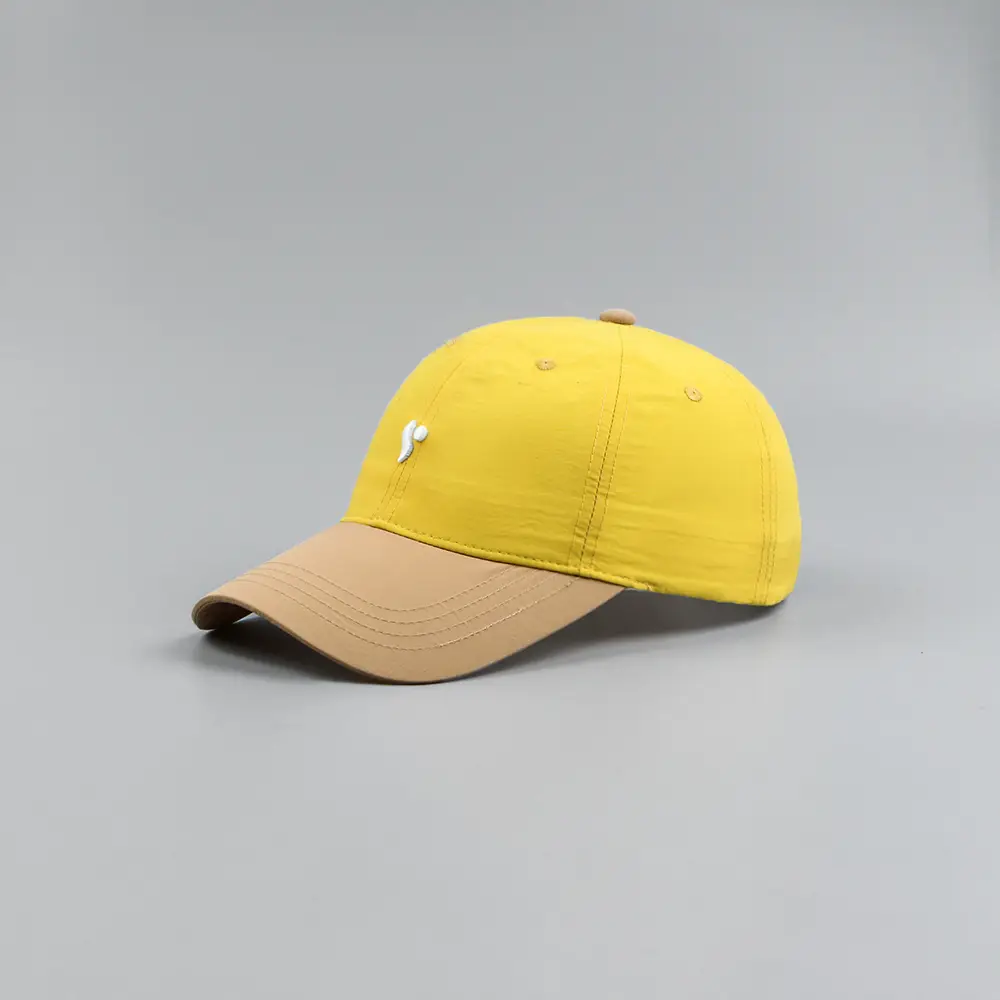 Japanese Style Yellow Baseball Cap for Men Women — feature 11