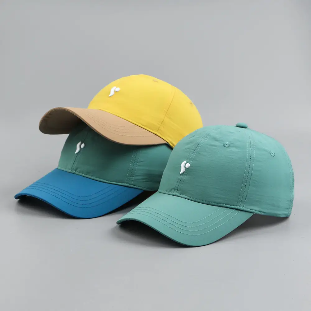 Japanese Style Yellow Baseball Cap for Men Women — feature 2