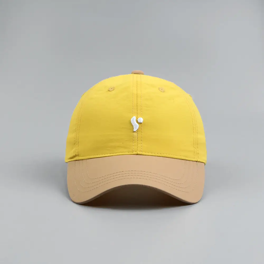 Japanese Style Yellow Baseball Cap for Men Women — feature 4