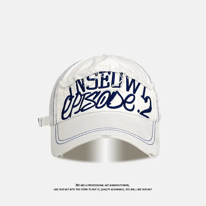 Cross-border Letter Embroidered Baseball Cap Black - Image 4