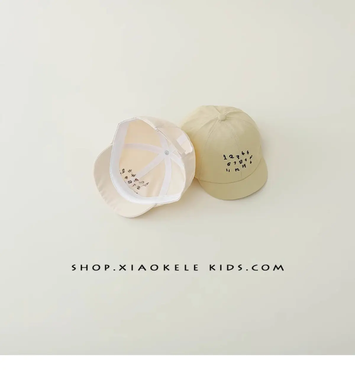 Baby's White Embroidered Baseball Cap — feature 10