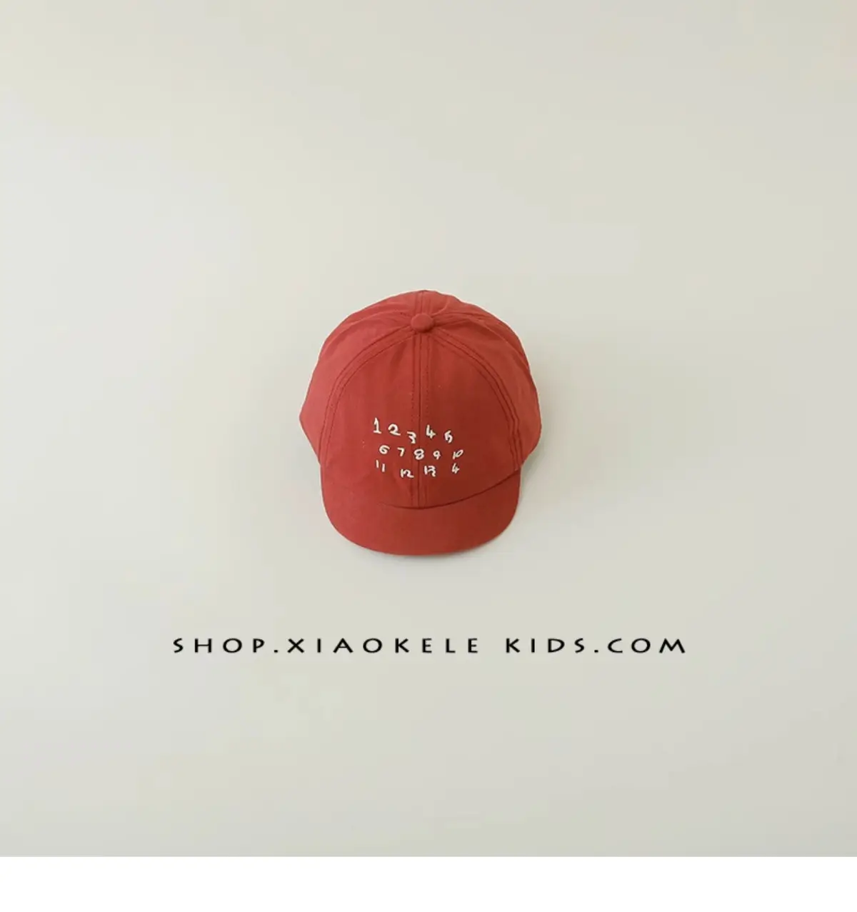 Baby's White Embroidered Baseball Cap — feature 13