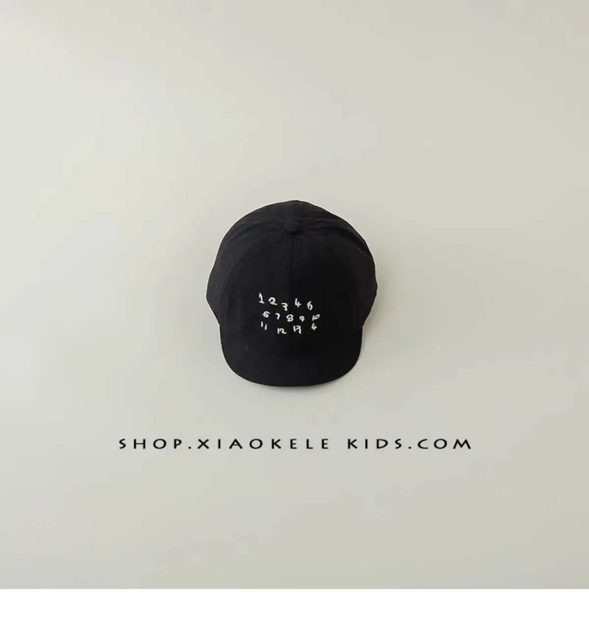 Baby's White Embroidered Baseball Cap — feature 14