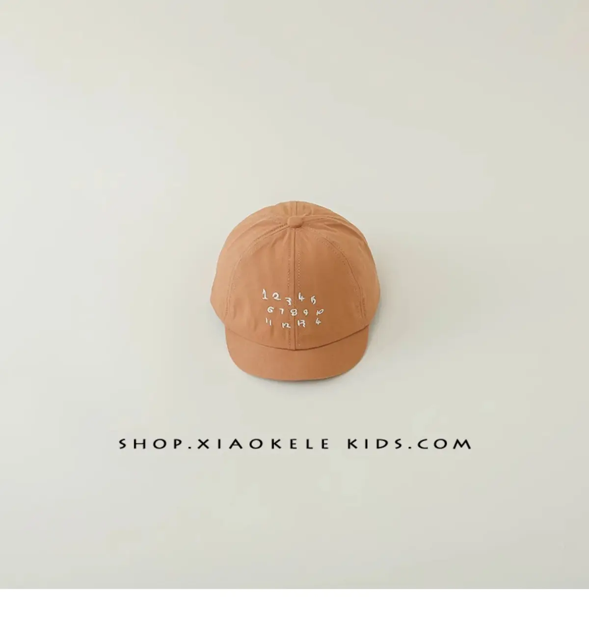 Baby's White Embroidered Baseball Cap — feature 17