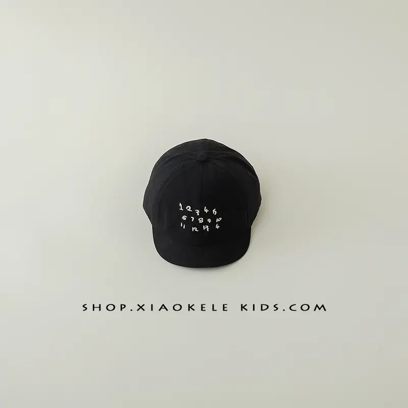 Baby's White Embroidered Baseball Cap - Image 2
