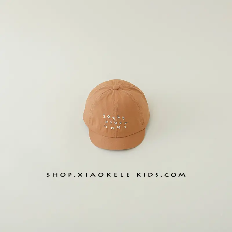Baby's White Embroidered Baseball Cap - Image 5