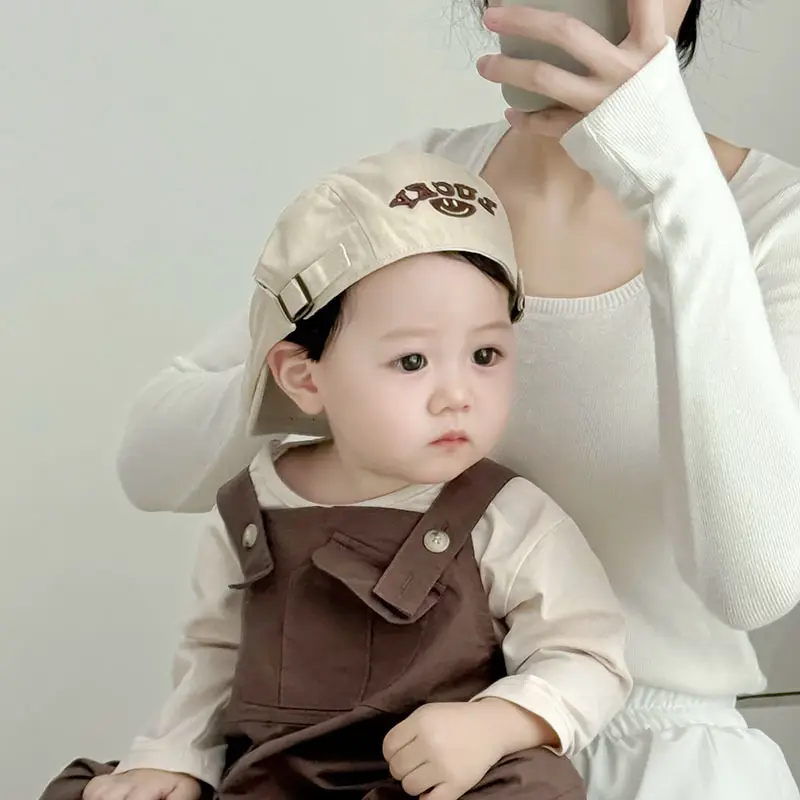 Black Duck Tongue Beret for Boys Girls Summer Hat - Image 7