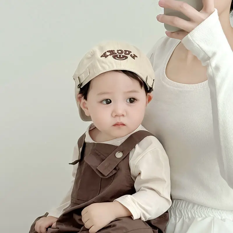 Black Duck Tongue Beret for Boys Girls Summer Hat - Image 8