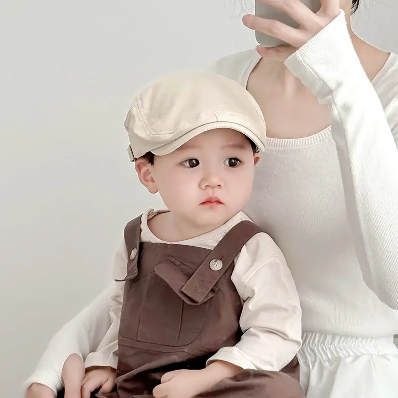 Black Duck Tongue Beret for Boys Girls Summer Hat - Image 9