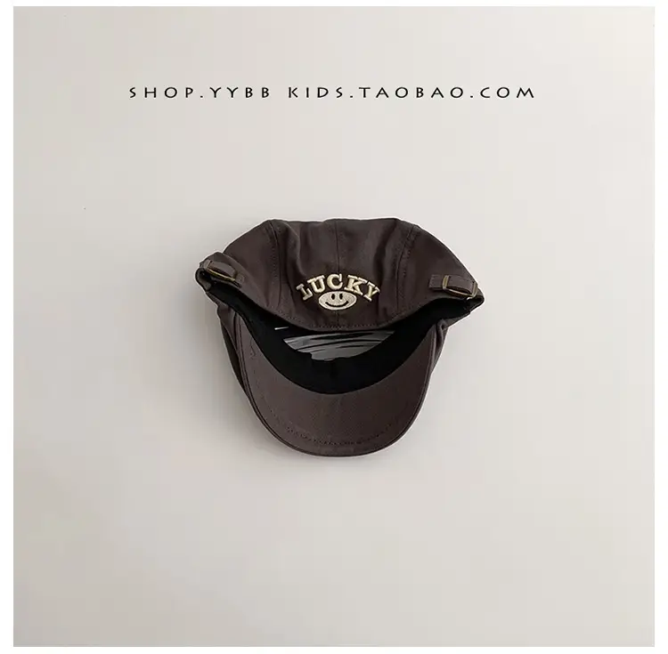 Black Duck Tongue Beret for Boys Girls Summer Hat — feature 17