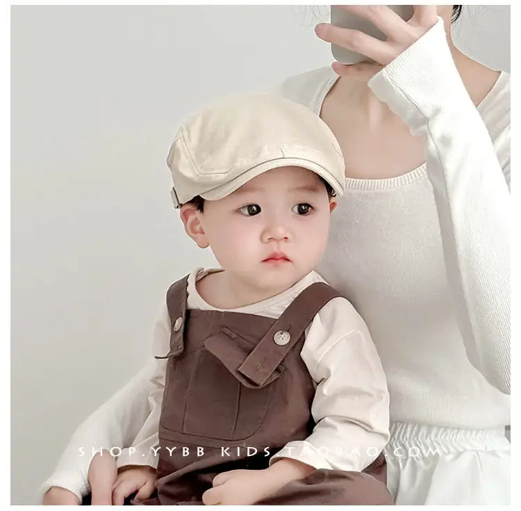 Black Duck Tongue Beret for Boys Girls Summer Hat — feature 4