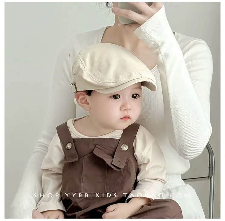 Black Duck Tongue Beret for Boys Girls Summer Hat — feature 5