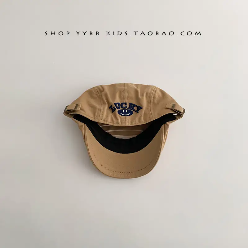 Black Duck Tongue Beret for Boys Girls Summer Hat - Image 3