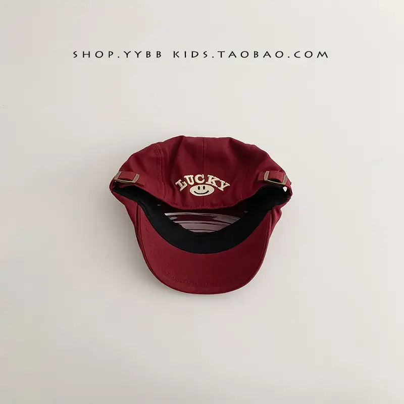 Black Duck Tongue Beret for Boys Girls Summer Hat - Image 5