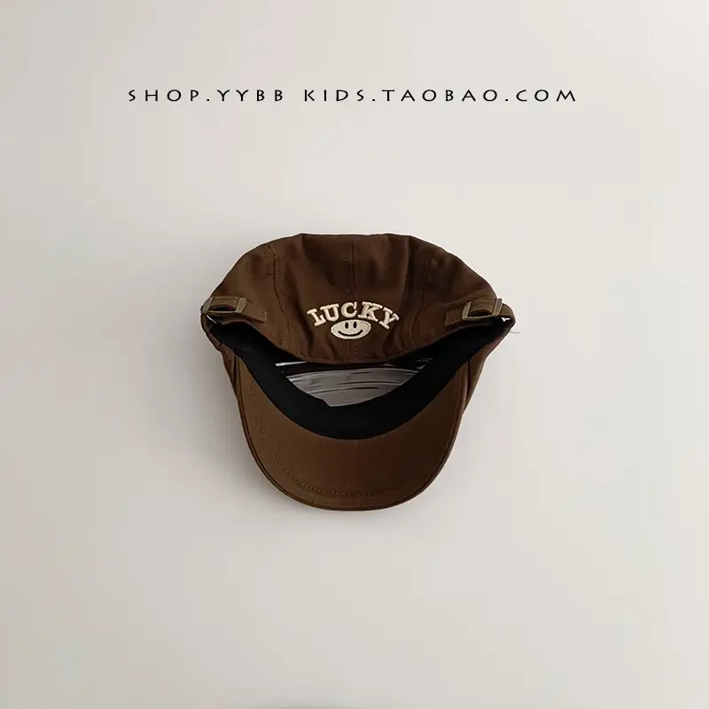 Black Duck Tongue Beret for Boys Girls Summer Hat - Image 6