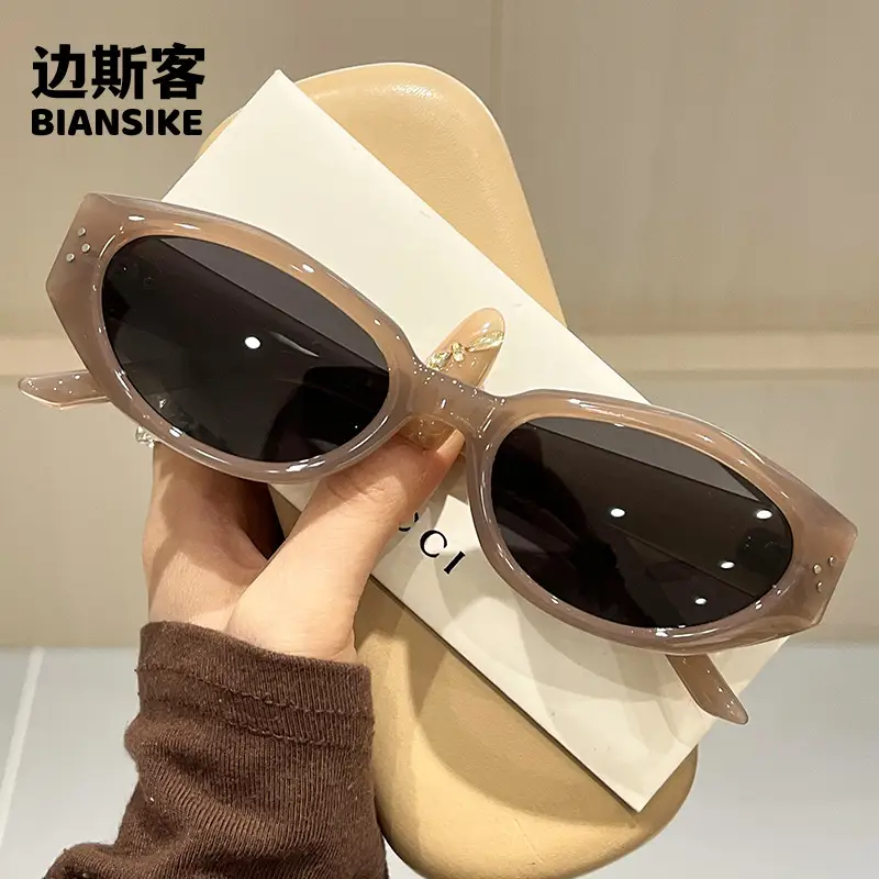 Cat-Eye Sunglasses Black Polarized Men Women - Image 11
