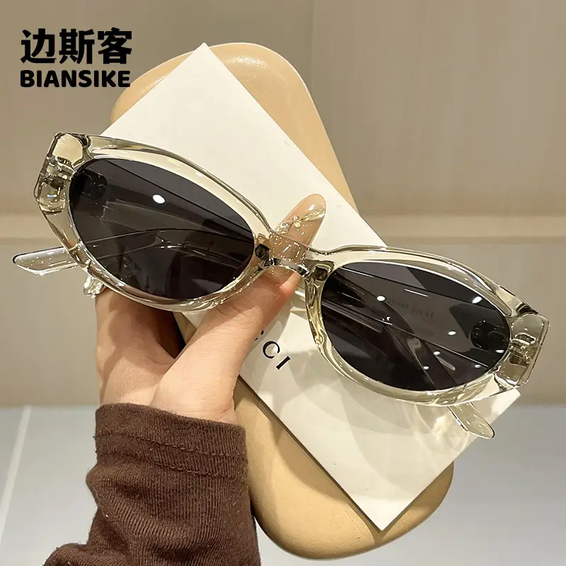 Cat-Eye Sunglasses Black Polarized Men Women - Image 4