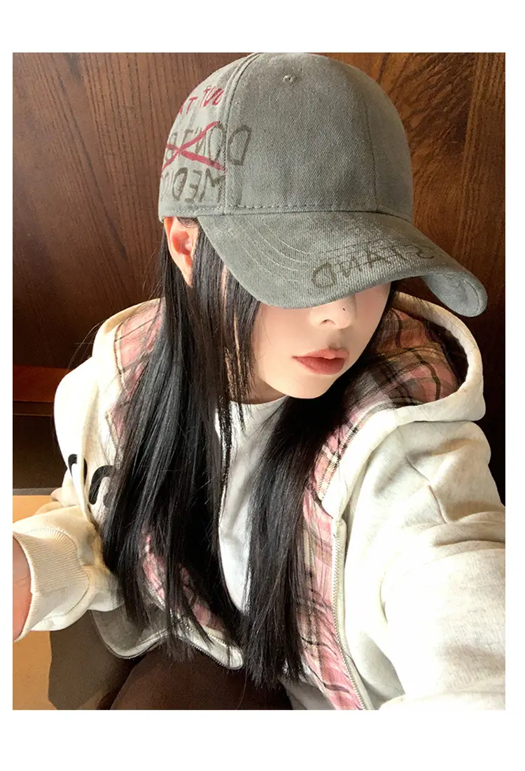 Vintage American Washed Cap Women 2025 High Top — feature 13