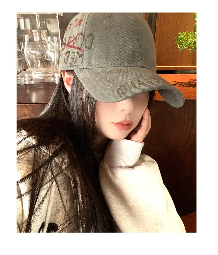 Vintage American Washed Cap Women 2025 High Top — feature 7