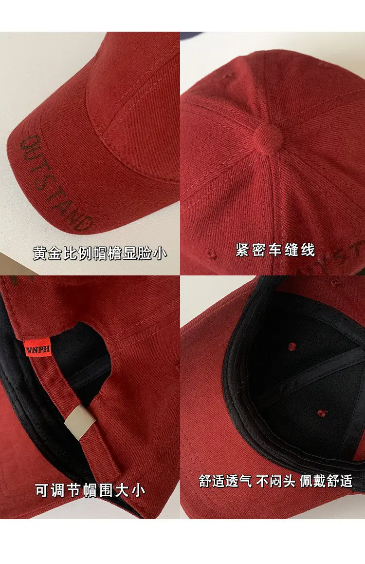 Vintage American Washed Cap Women 2025 High Top — feature 9