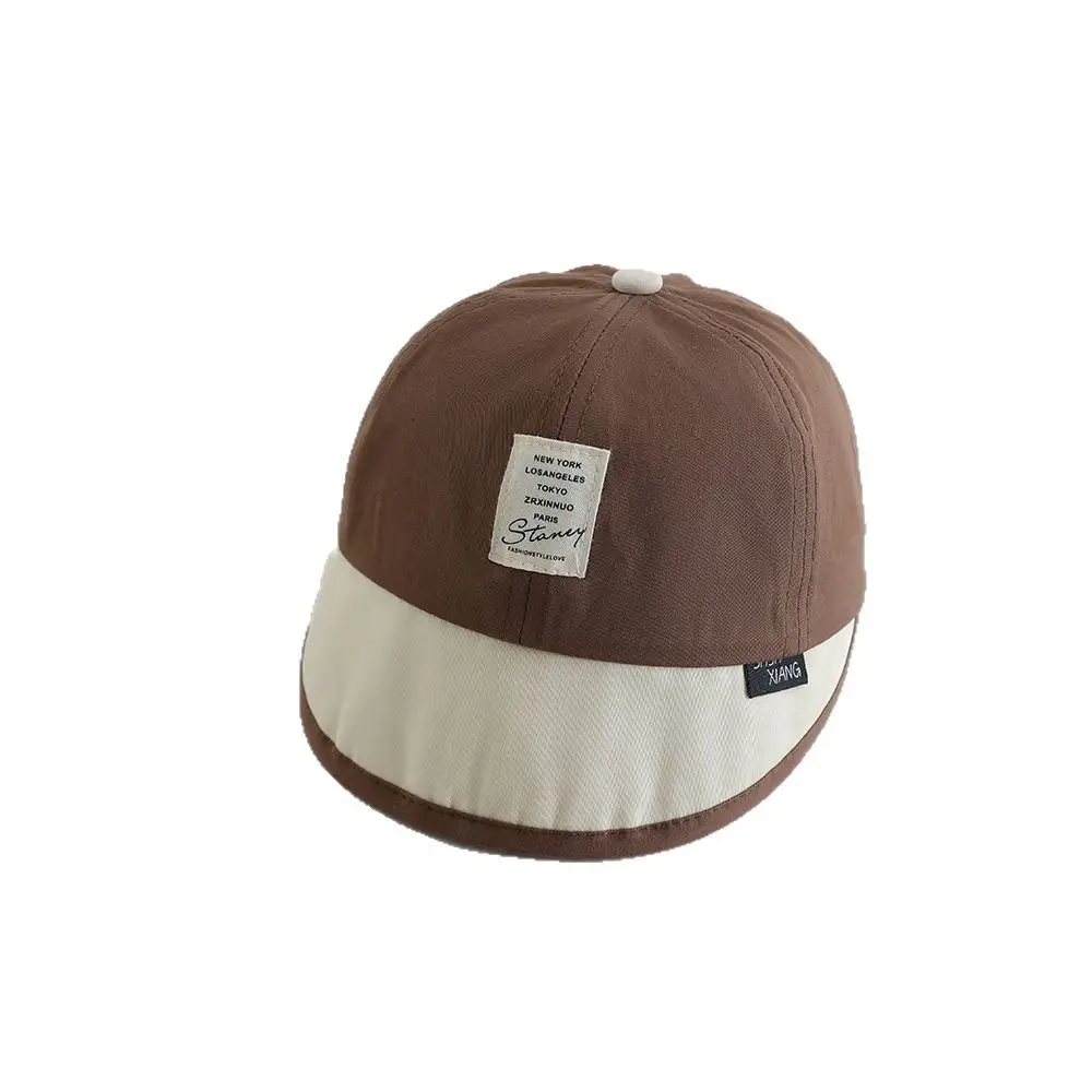 Baby Cap Beige Brown Soft Bristle Summer Sun Hat - Image 11