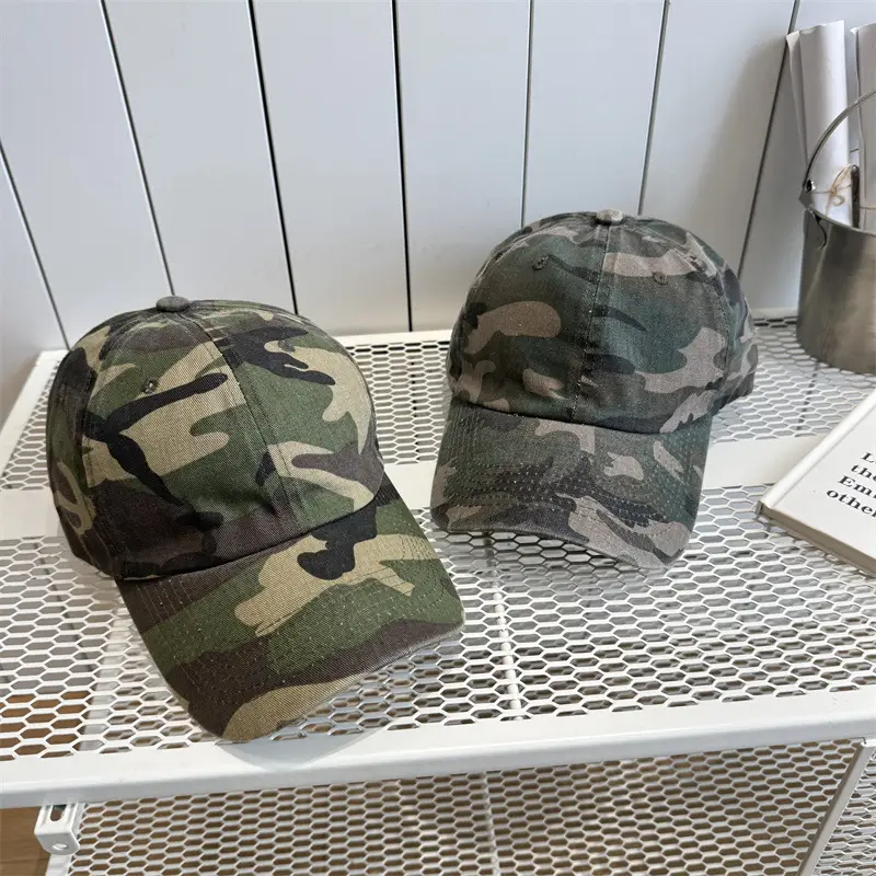 Women Camouflage Curved Eave Cap Sunscreen Baseball Cap - Image 6