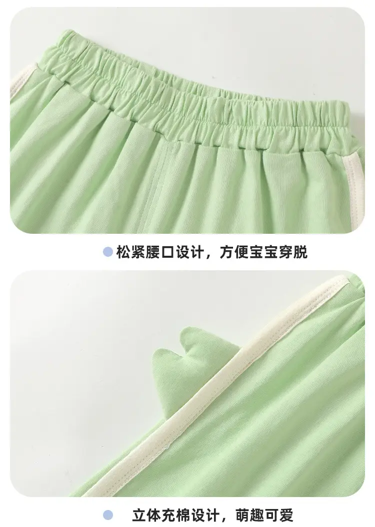 Kaka Panda Boys Summer T-Shirt Shorts Set — feature 18