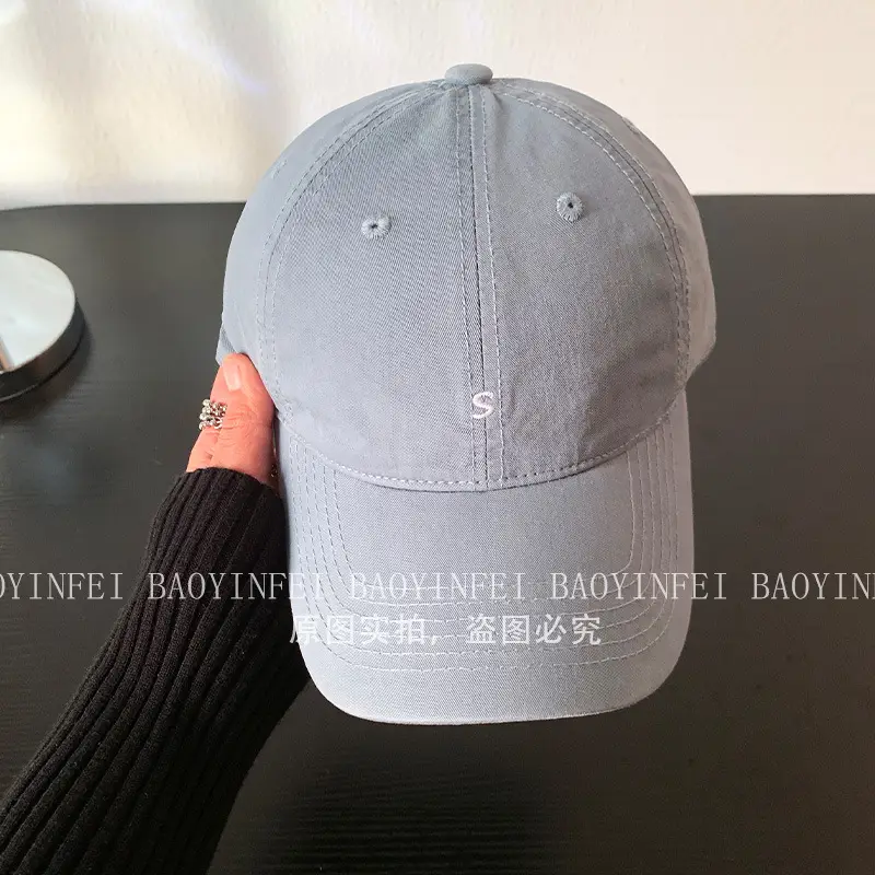 Letter Pink Baseball Cap Women Soft Wide Brim - Image 10