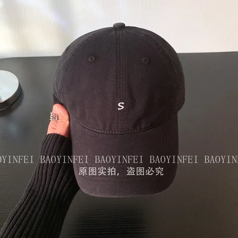 Letter Pink Baseball Cap Women Soft Wide Brim - Image 11