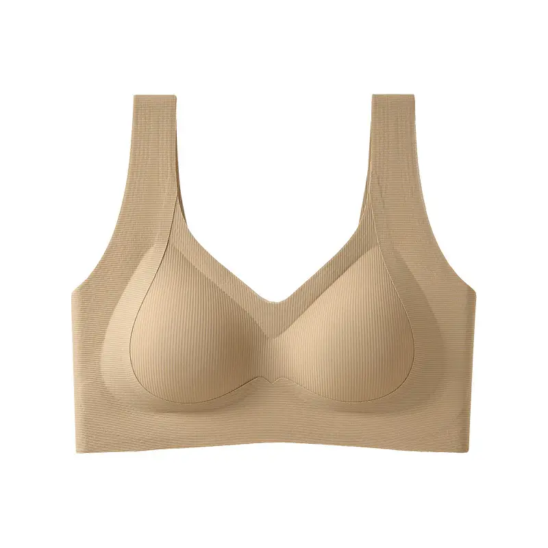 Red Underwear Women's Big Chest Showing Small Gather-up Accessory Bra 2025