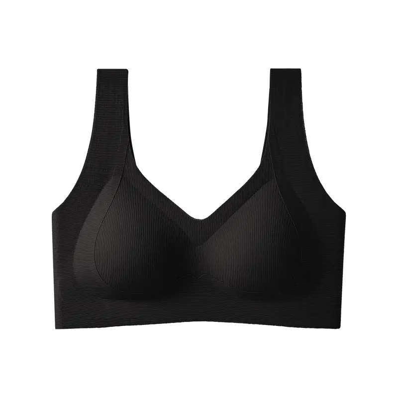 Red Underwear Women's Big Chest Showing Small Gather-up Accessory Bra 2025